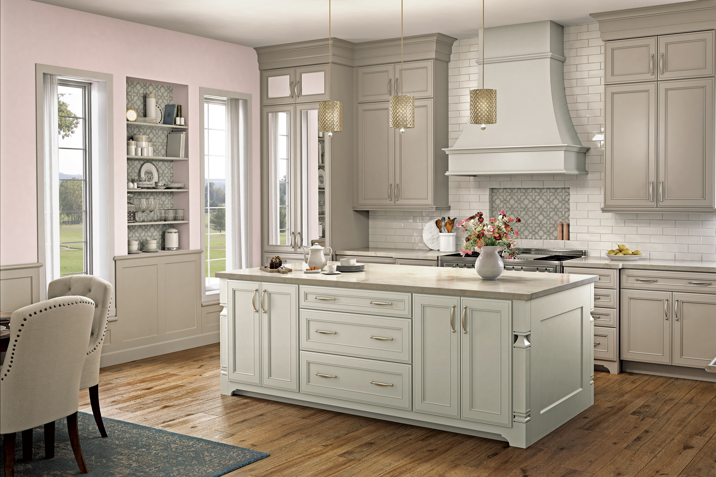 Taupe and Beige Kitchen Cabinets You'll fall in Love With - Hana's