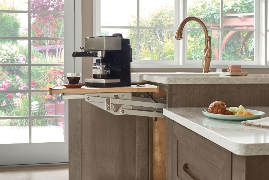 Be Your Own Barista: At-Home Kitchen Coffee Station Ideas - KraftMaid