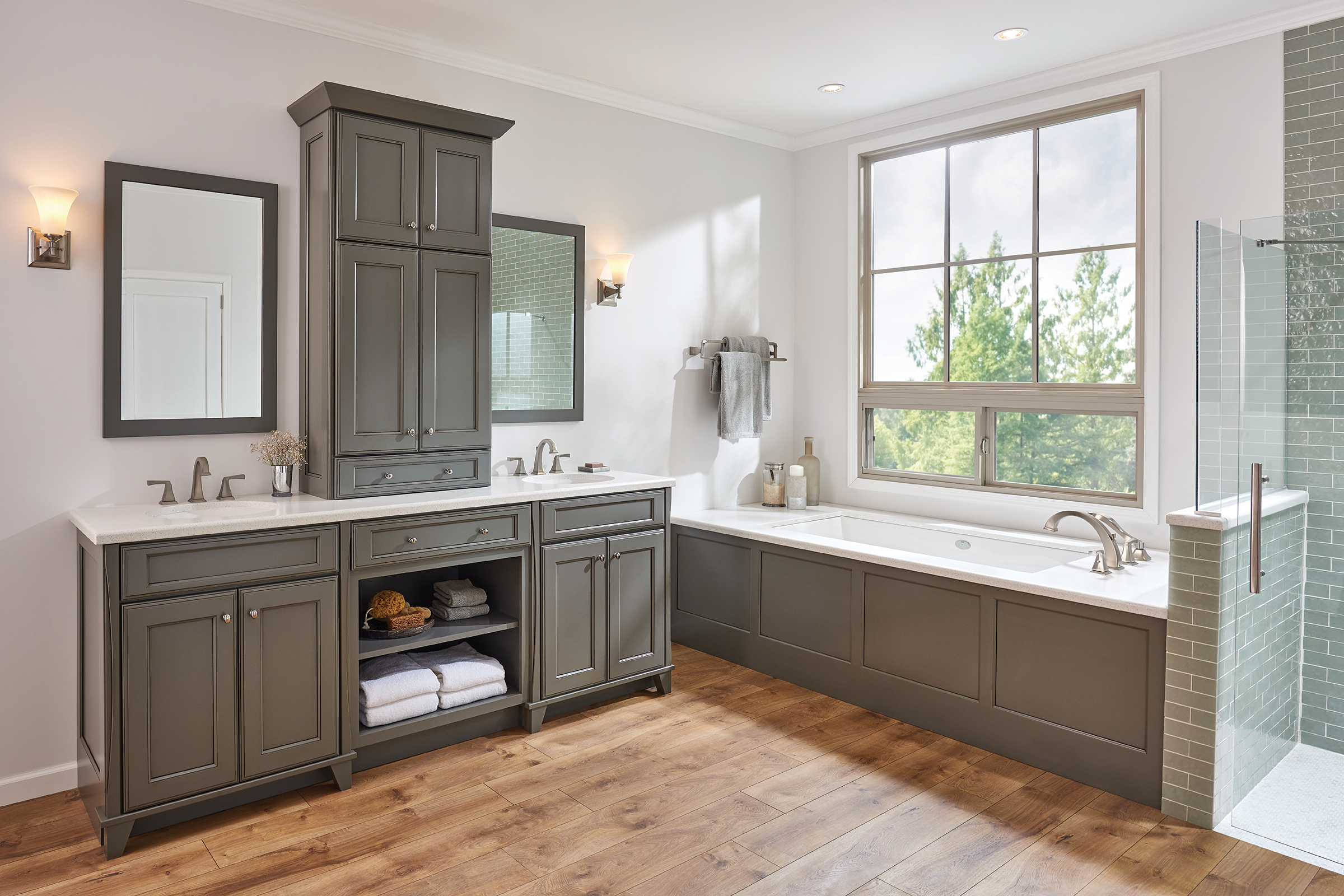 We Do Bathroom Vanity Cabinets & Countertops! - The Cabinet Store