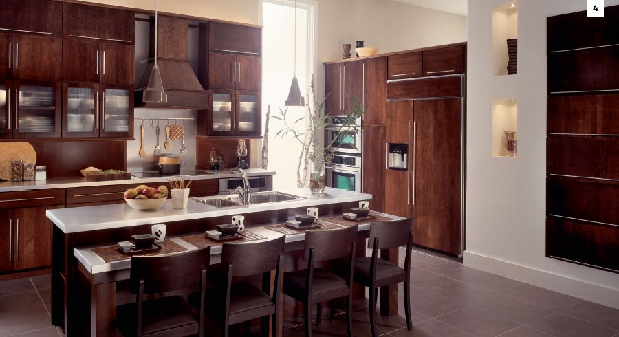 Top 5 Most Popular Kitchen Cabinet Stain Colors From Kraftmaid Kitchen Cabinet Stain Colors, Most Popular Wood Stain Colors For Kitchen Cabinets
