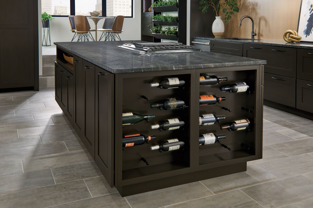 Kitchen Cabinet Wine Racks and Other Wine Storage Ideas - KraftMaid