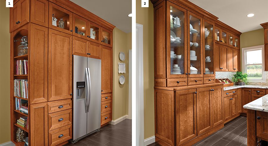 Kitchen Storage Ideas: Pantry Cabinets - KraftMaid