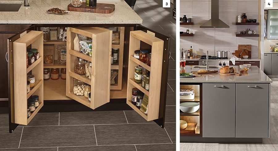 Space-saving storage ideas for small kitchens