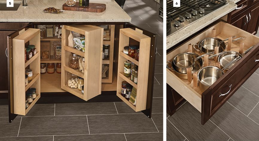 Swing-Out Multi-Storage Pantry Cabinet