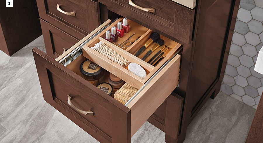 Simplify Large Drawer Organizer, Clear