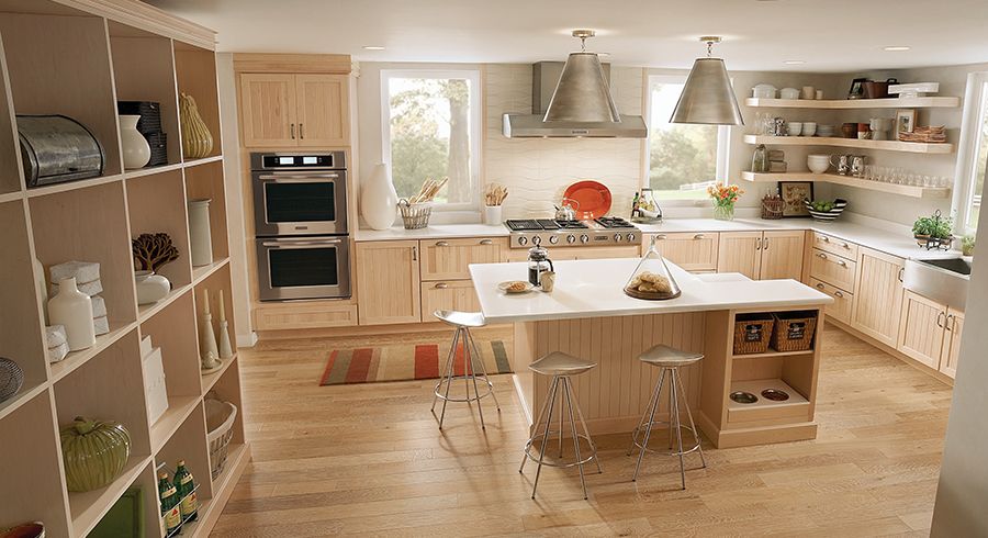 The Best Cabinetry Colors for a Rustic Kitchen - KraftMaid