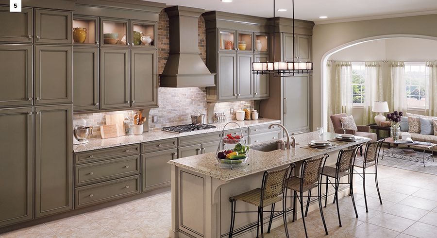5 Most Por Kitchen Layouts Kraftmaid