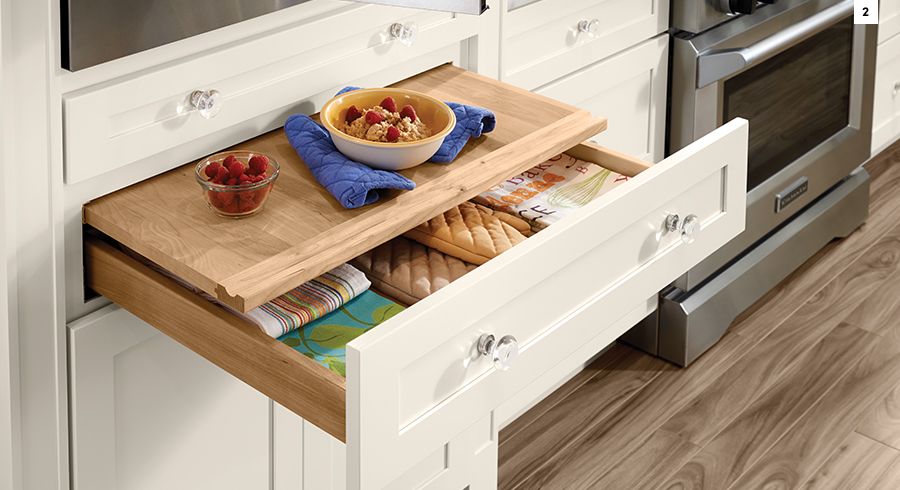 KraftMaid Snack Zone KraftMaid Snack Zone
