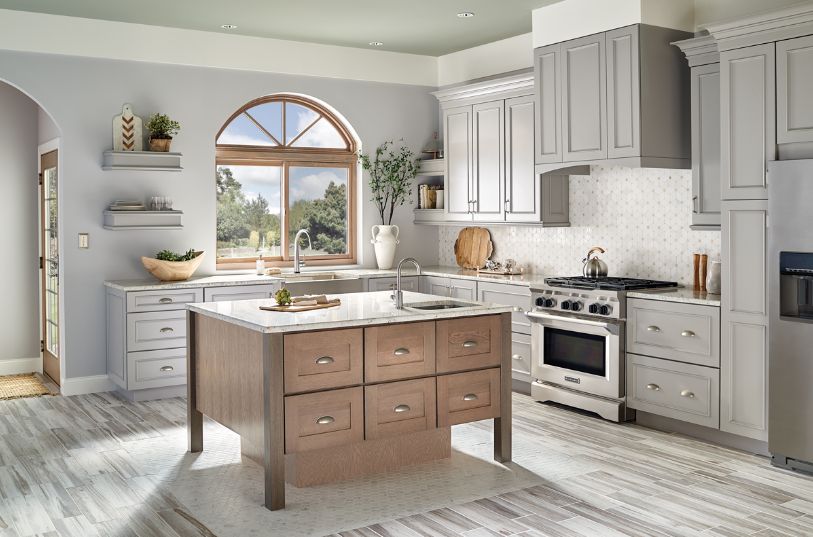 How To Choose The Right Window Style For Your Kitchen Kraftmaid Window Style For Your Kitchen, How Do You Measure Kitchen Cabinet Doors And Windows In Philippines