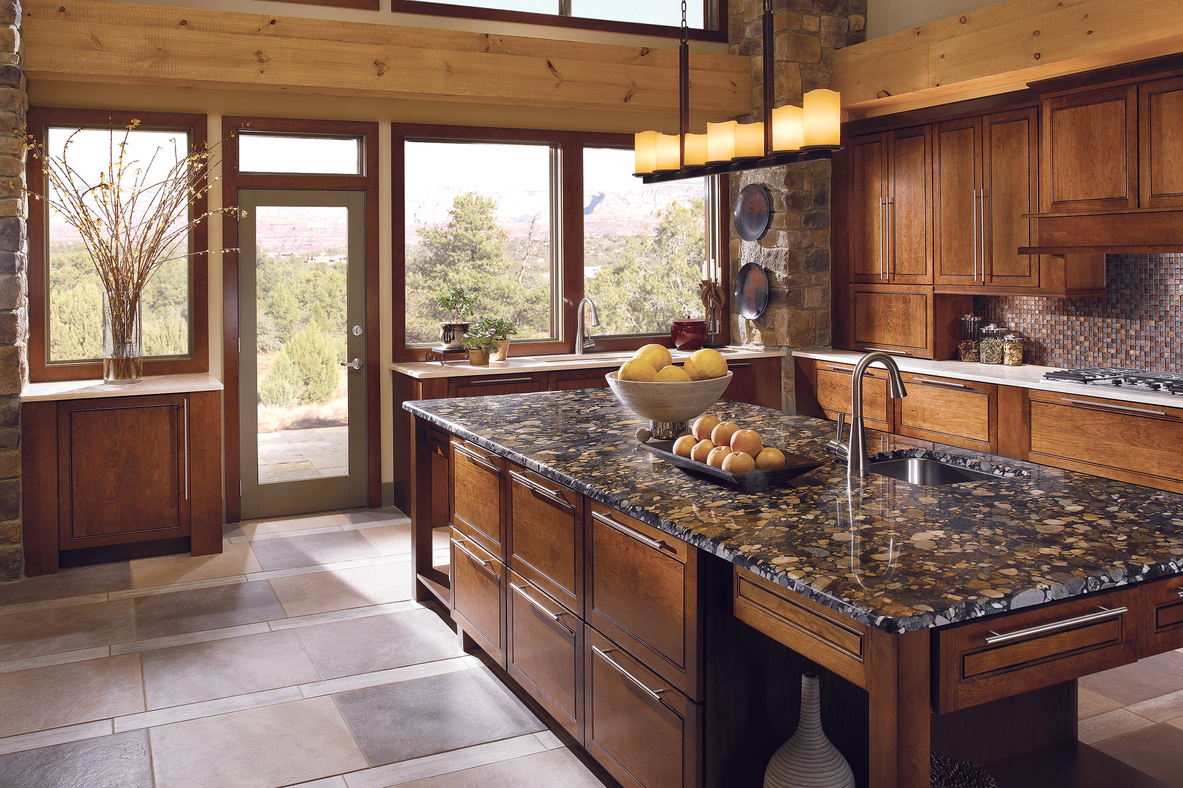 The Best Colors for a Rustic Kitchen KraftMaid