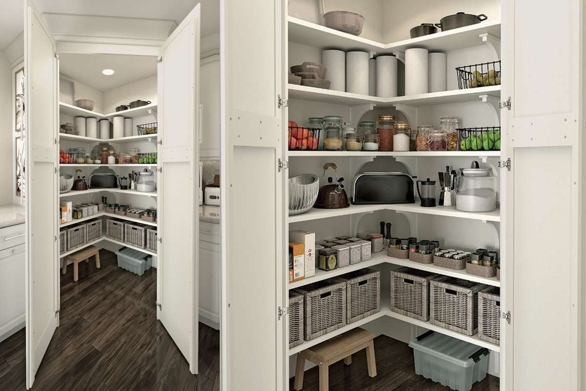 Kitchen Pantry Closets and Cabinets, Pantry Closet Organizers